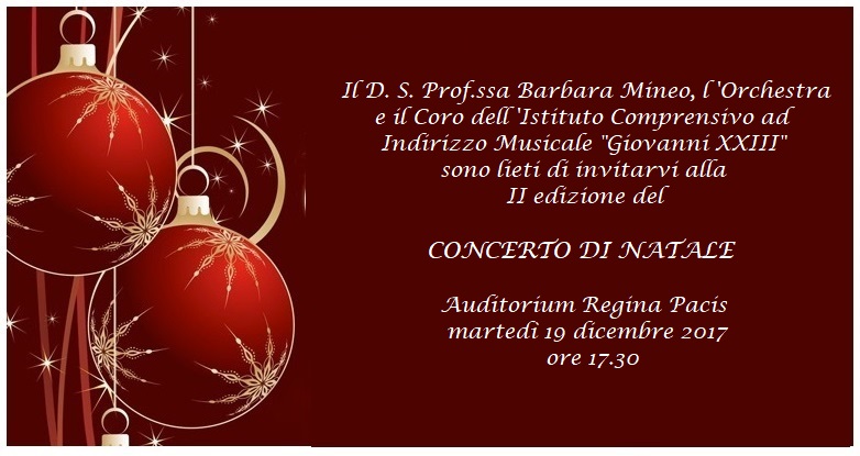Concerto di Natale 19.12.2017